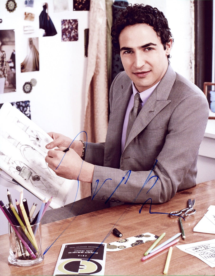 Zac Posen Signed 8x10 Photo