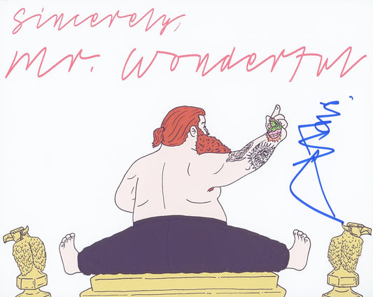 Action Bronson Signed 8x10 Photo