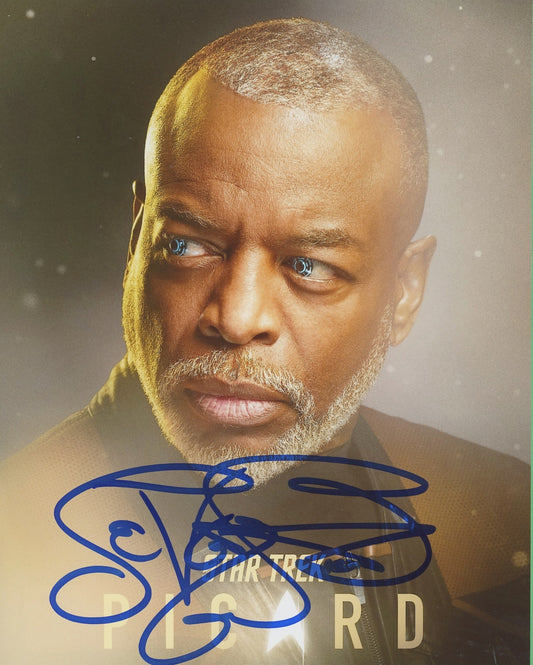 LeVar Burton Signed 8x10 Photo