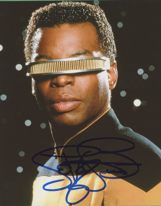 LeVar Burton Signed 8x10 Photo