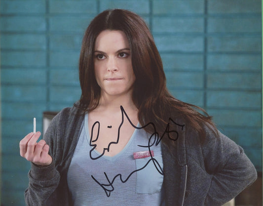 Emily Hampshire Signed 8x10 Photo