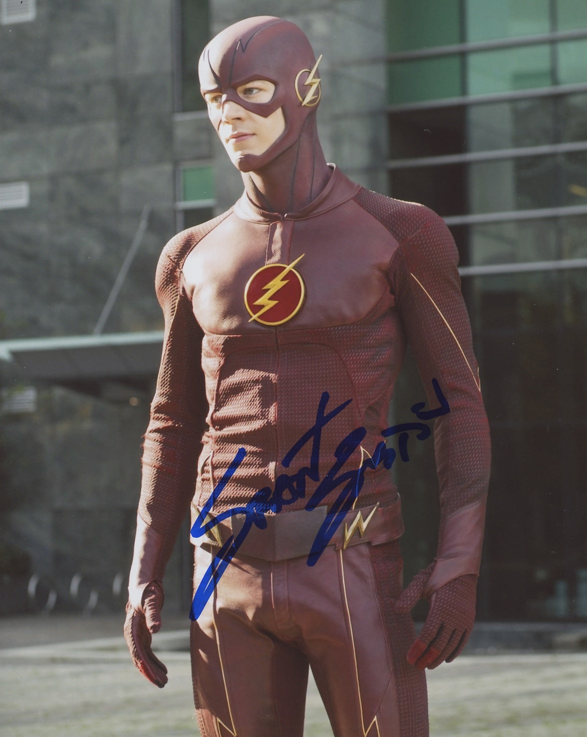 Grant Gustin Signed 8x10 Photo