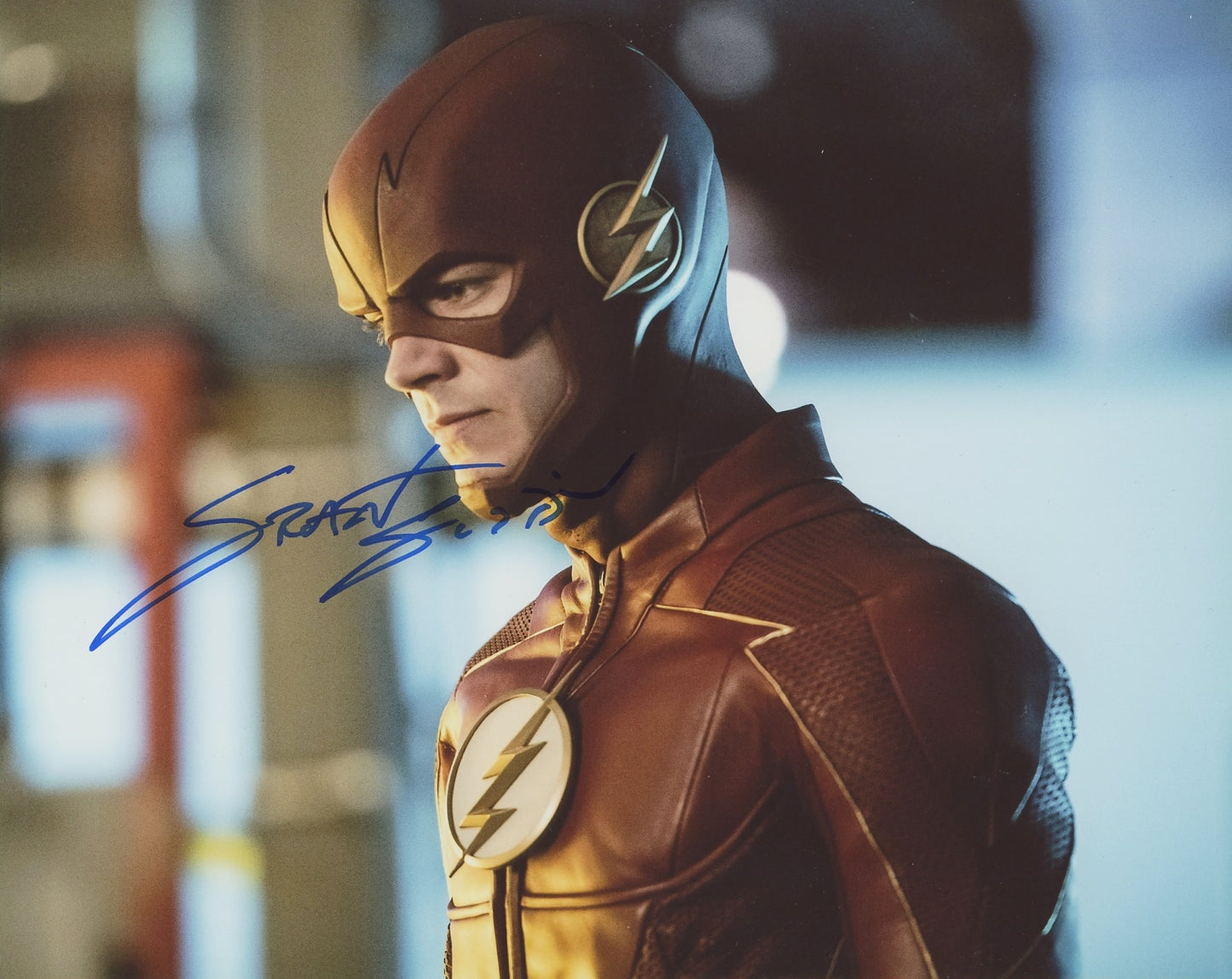 Grant Gustin Signed 8x10 Photo
