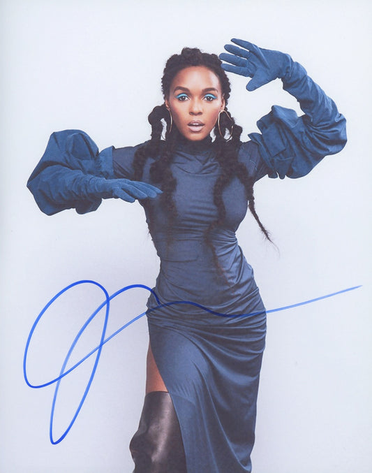 Janelle Monae Signed 8x10 Photo