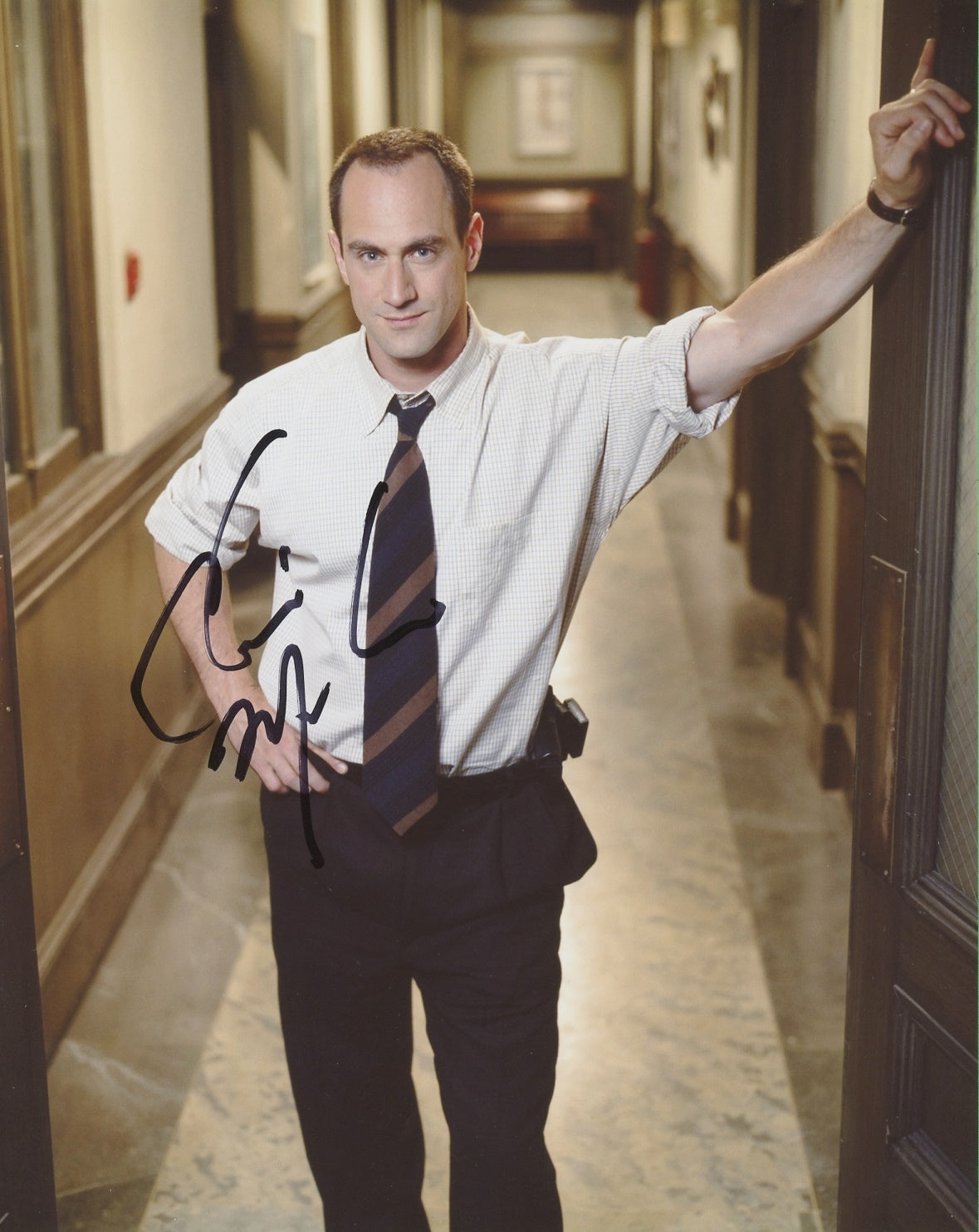 Christopher Meloni Signed 8x10 Photo