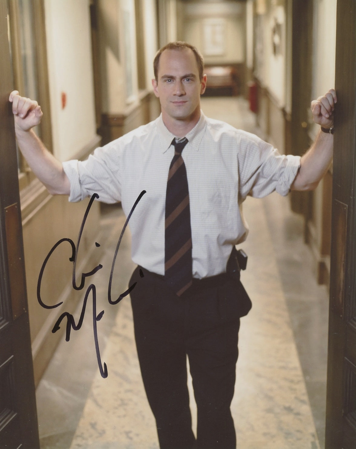Christopher Meloni Signed 8x10 Photo