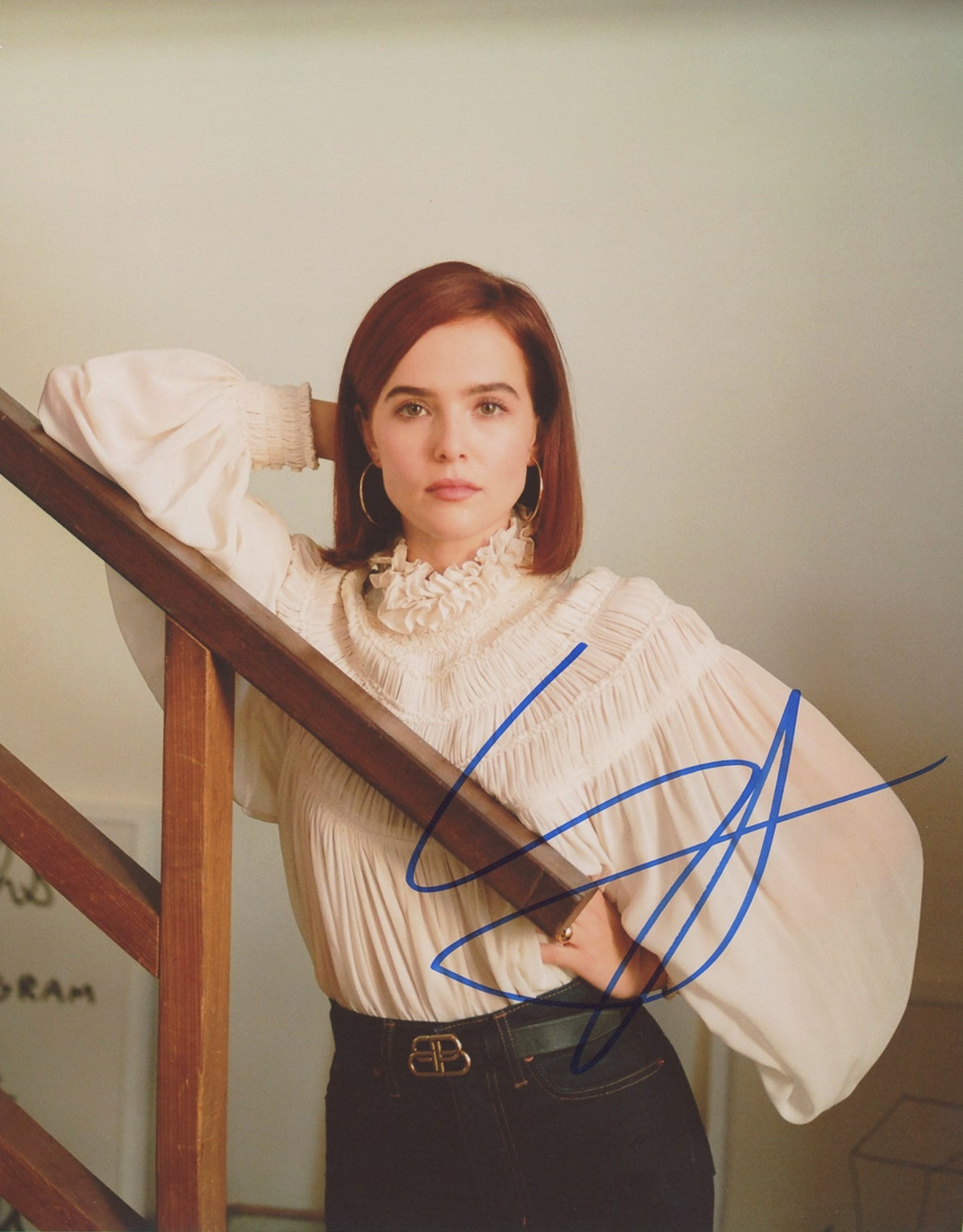 Zoey Deutch Signed 8x10 Photo - Video Proof