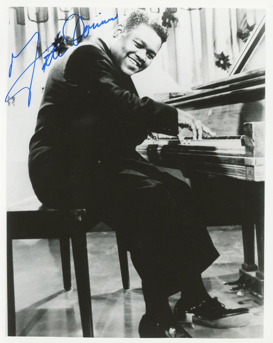Fats Domino Signed 8x10 Photo