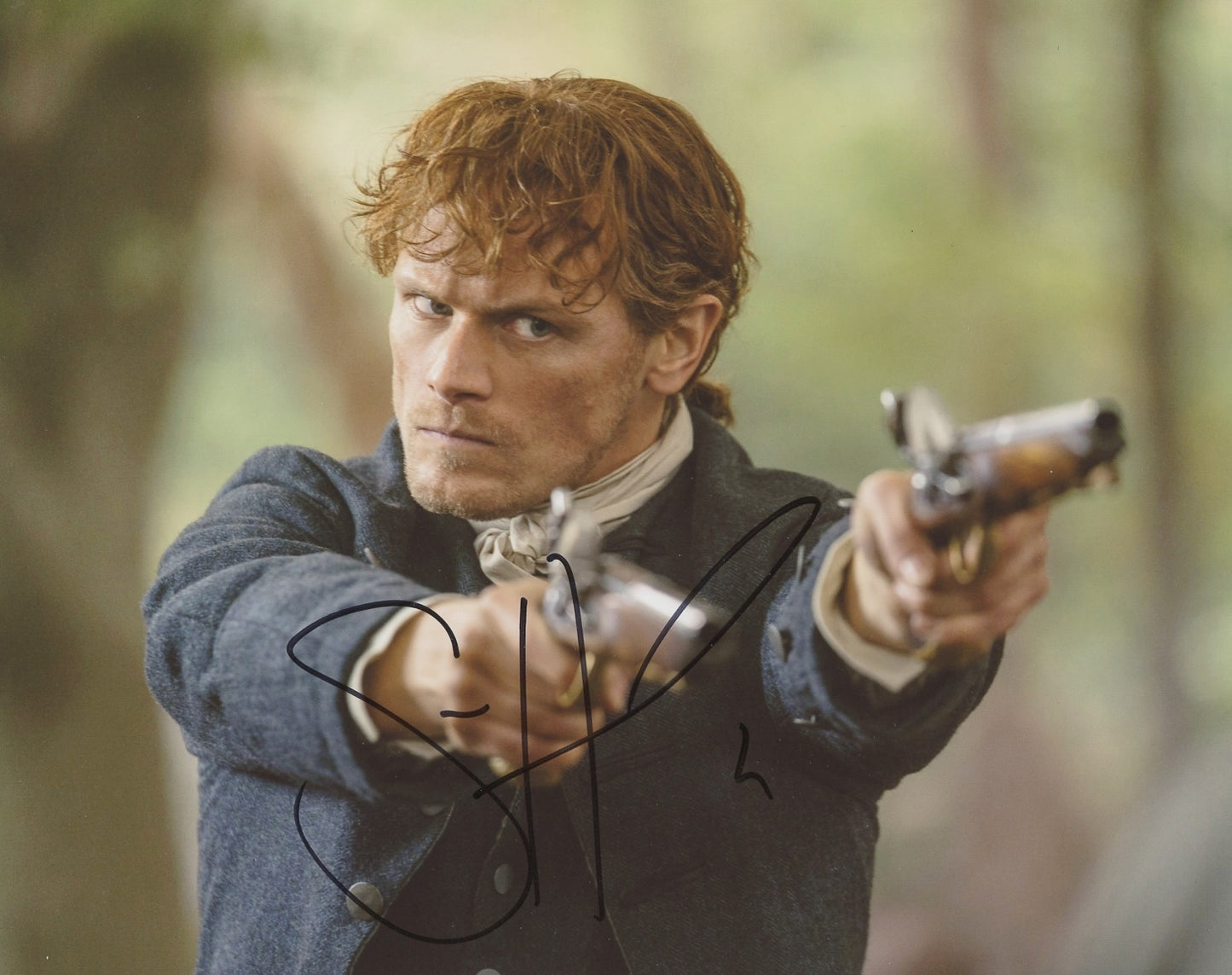 Sam Heughan Signed 8x10 Photo