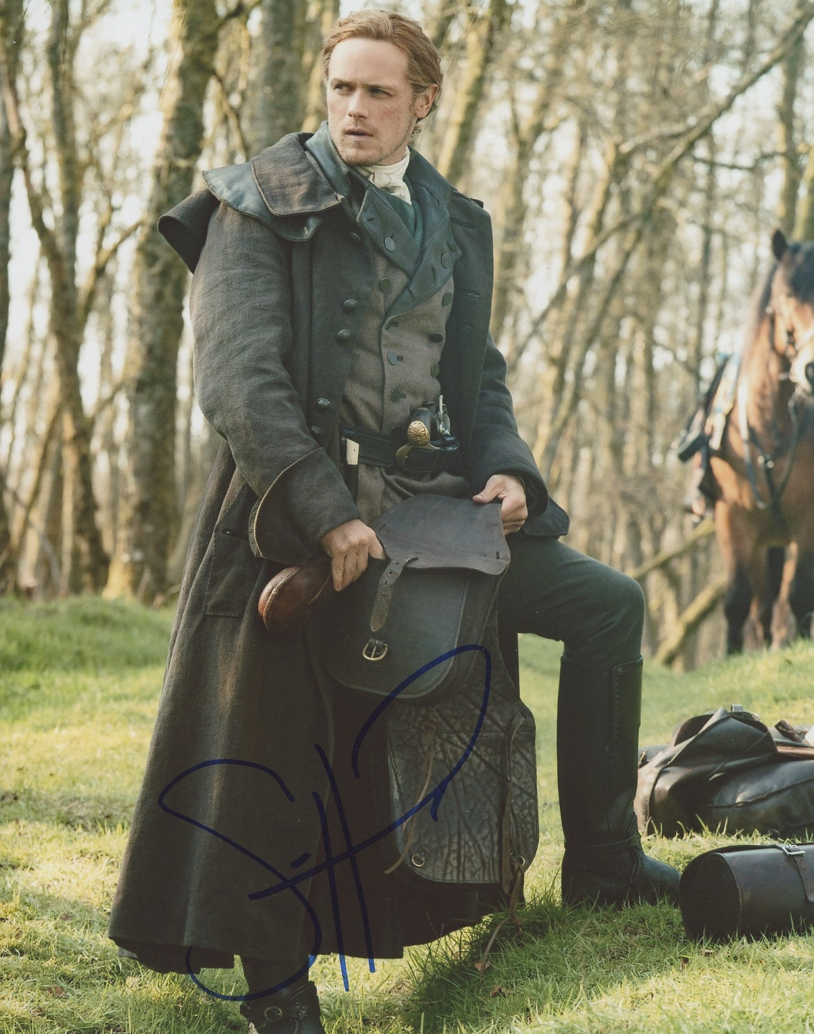 Sam Heughan Signed 8x10 Photo