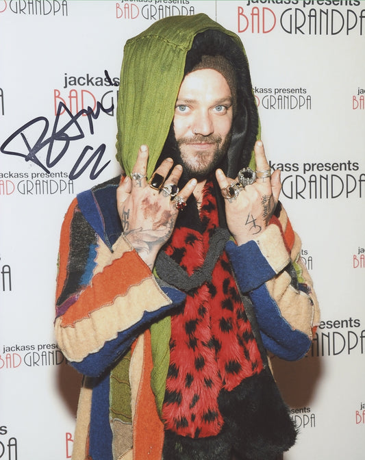 Bam Margera Signed 8x10 Photo