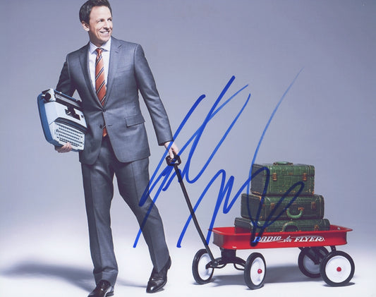 Seth Meyers Signed 8x10 Photo