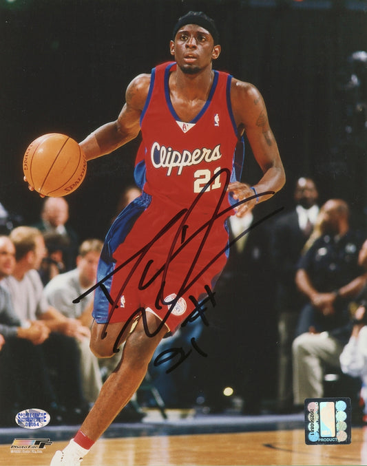 Darius Miles Signed 8x10 Photo