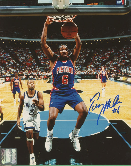 Terry Mills Signed 8x10 Photo