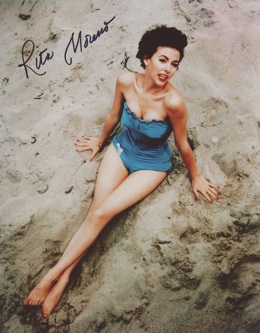 Rita Moreno Signed 8x10 Photo