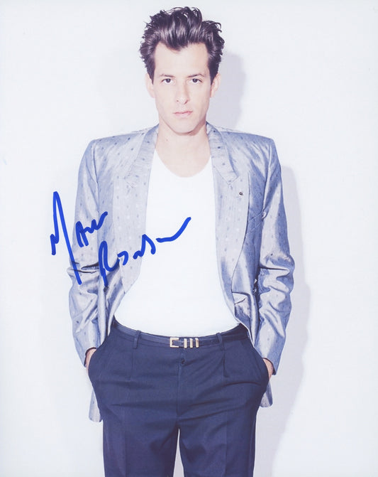 Mark Ronson Signed 8x10 Photo