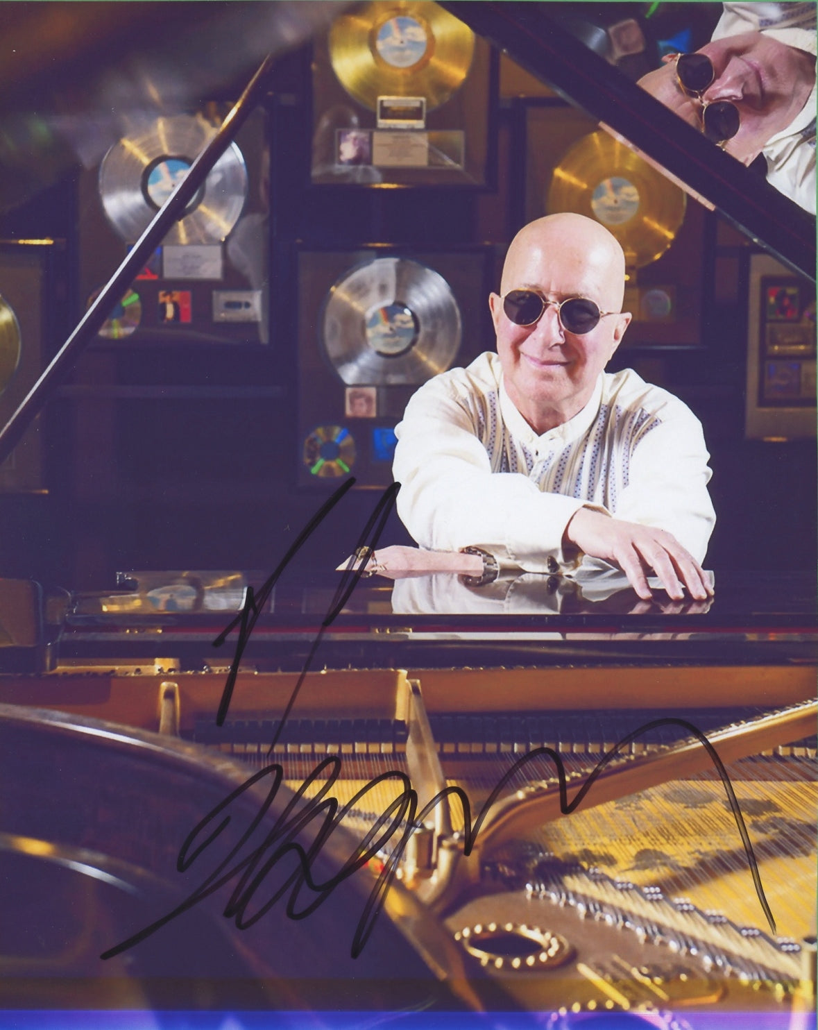 Paul Shaffer Signed 8x10 Photo