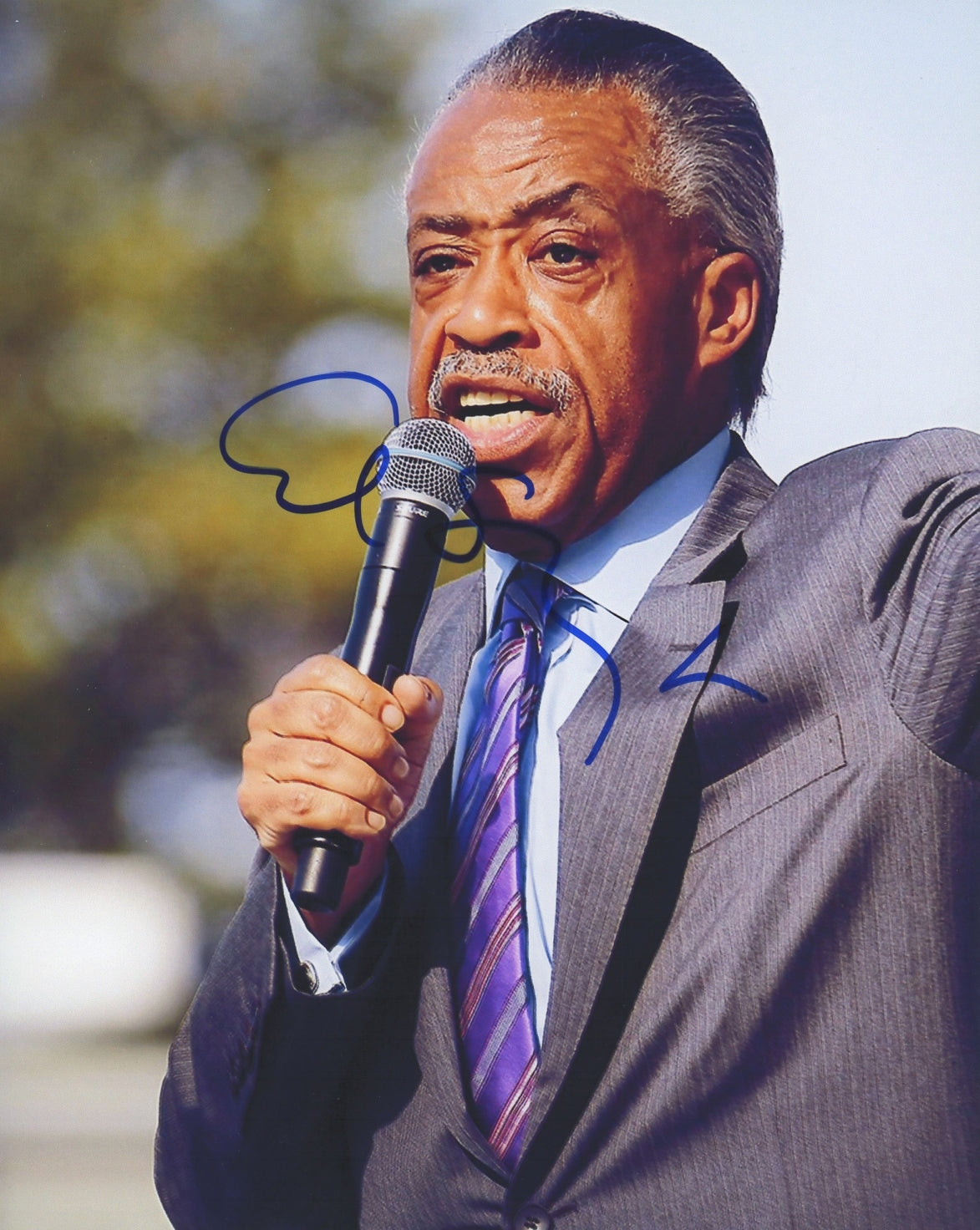 Al Sharpton Signed 8x10 Photo