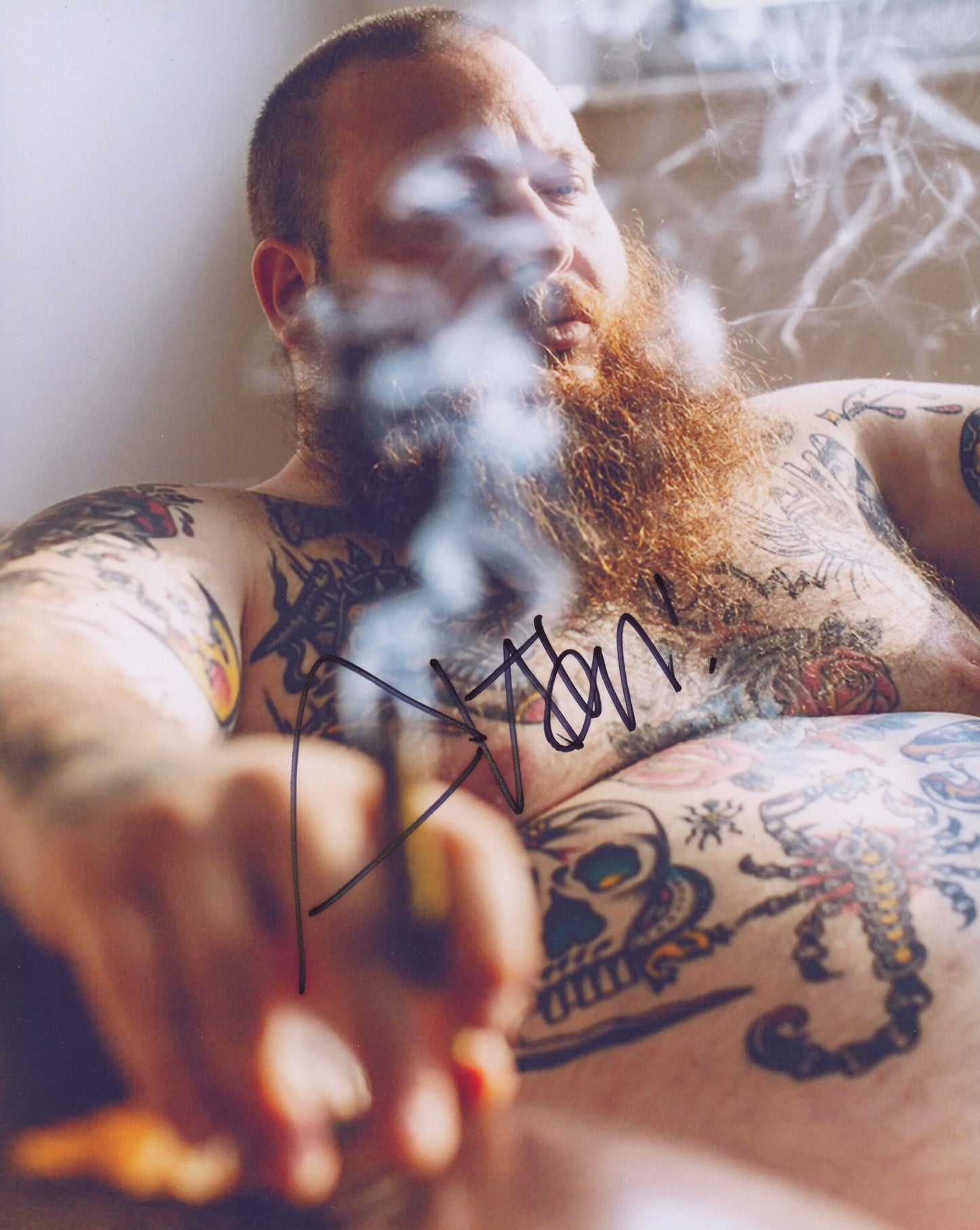 Action Bronson Signed 8x10 Photo