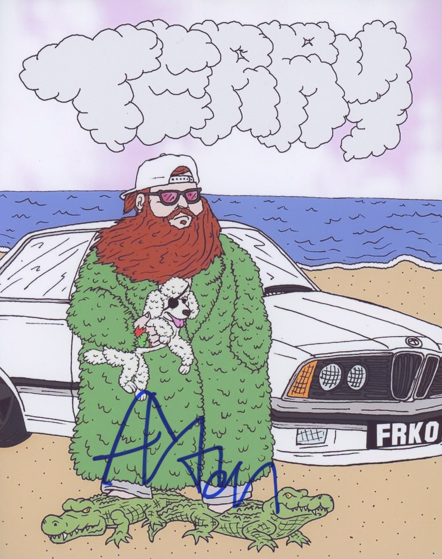 Action Bronson Signed 8x10 Photo