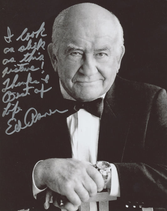 Ed Asner Signed 8x10 Photo