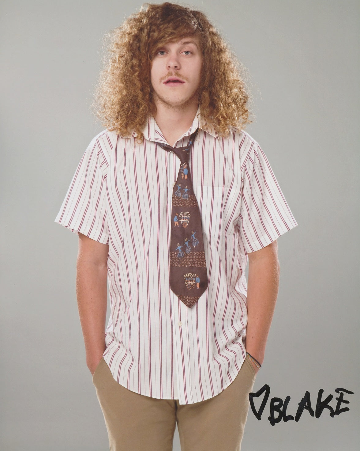 Blake Anderson Signed 8x10 Photo - Video Proof