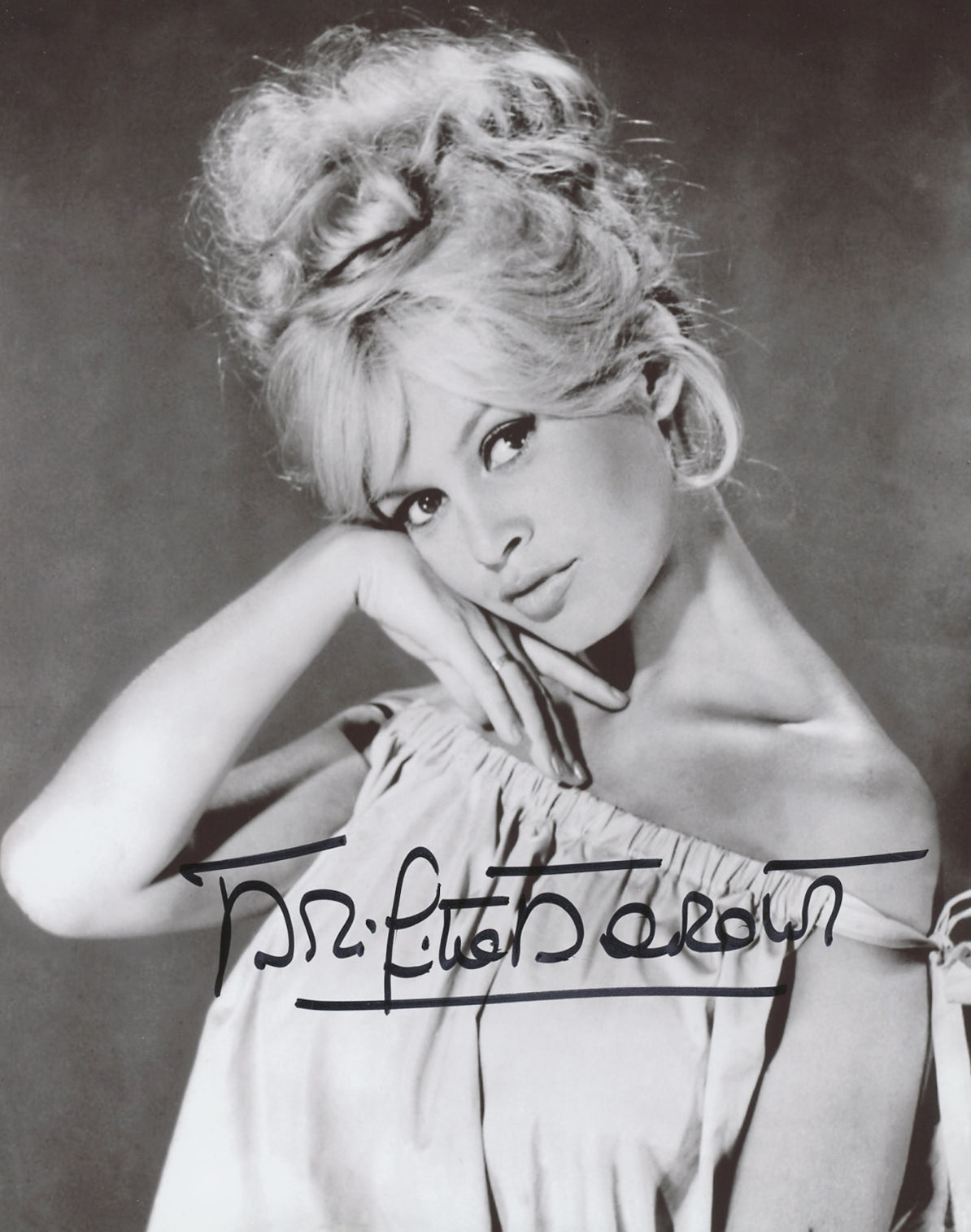 Brigitte Bardot Signed 8x10 Photo