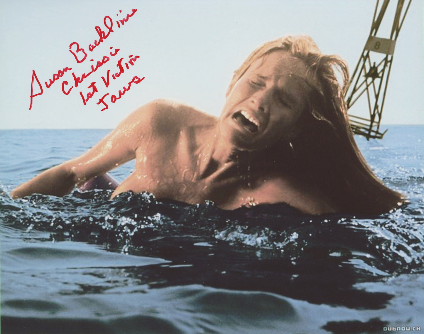 Susan Backlinie Signed 8x10 Photo