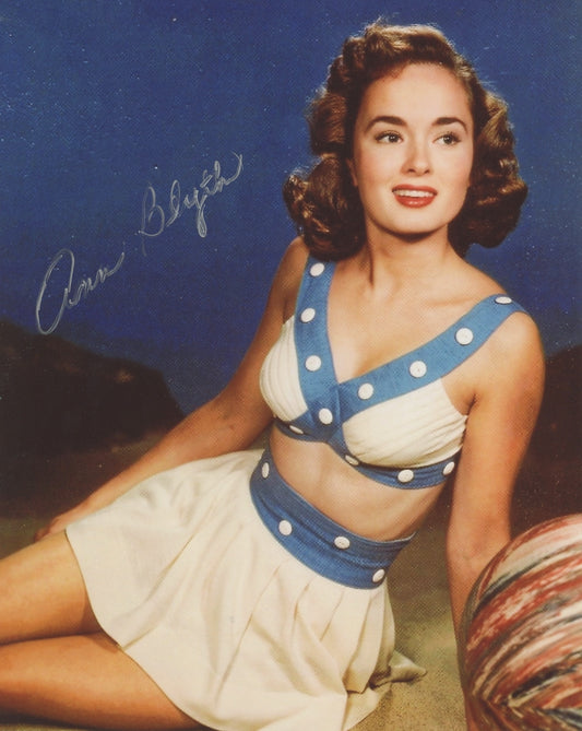 Ann Blyth Signed 8x10 Photo