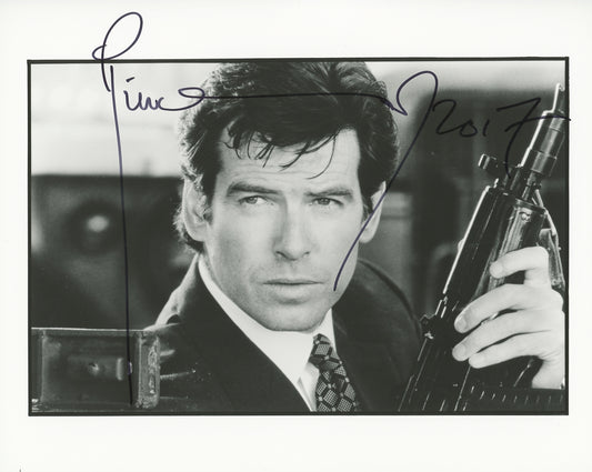 Pierce Brosnan Signed 8x10 Photo