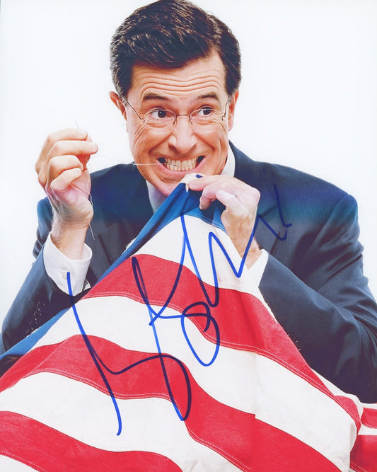 Stephen Colbert Signed 8x10 Photo