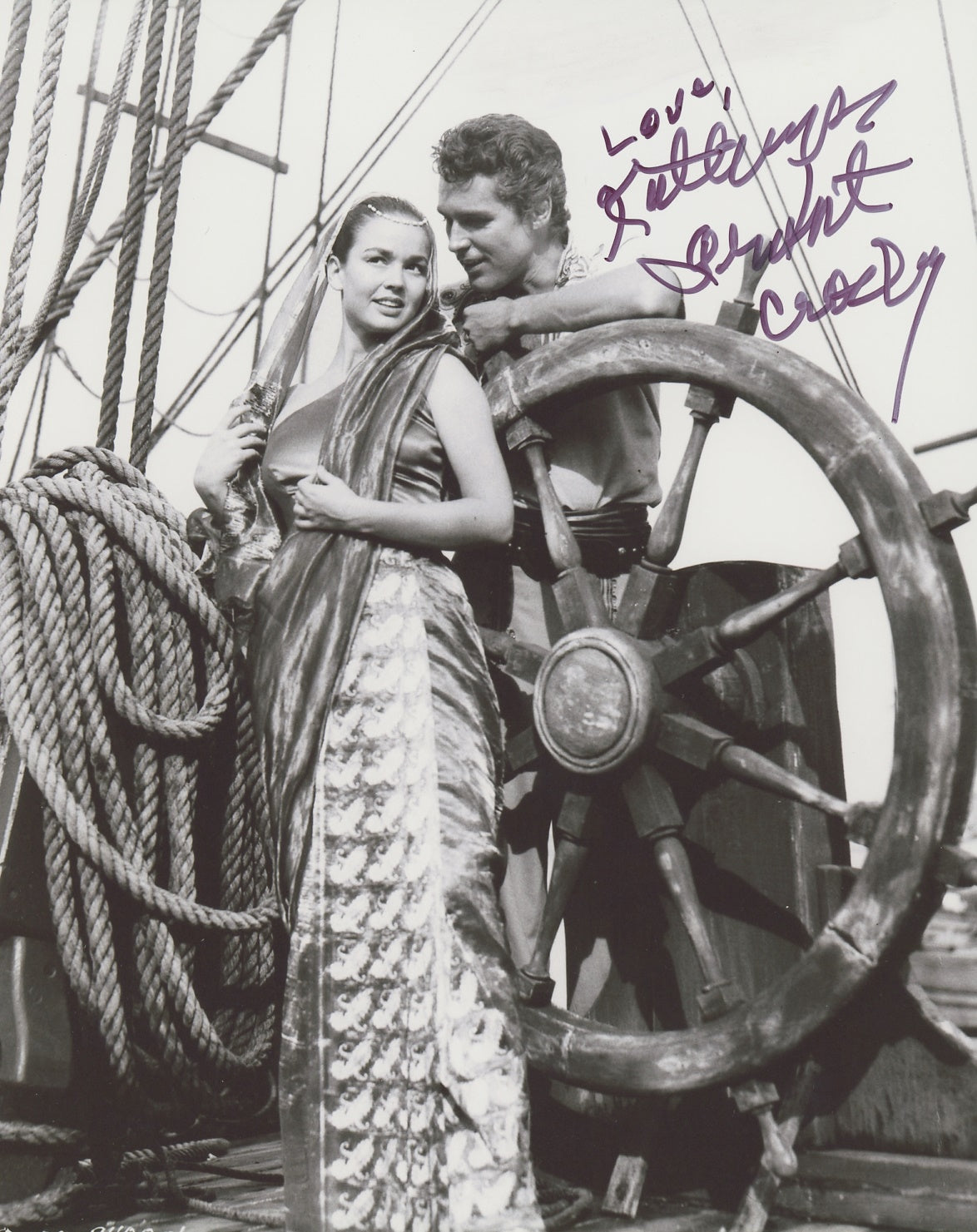 Kathryn Grant Crosby Signed 8x10 Photo