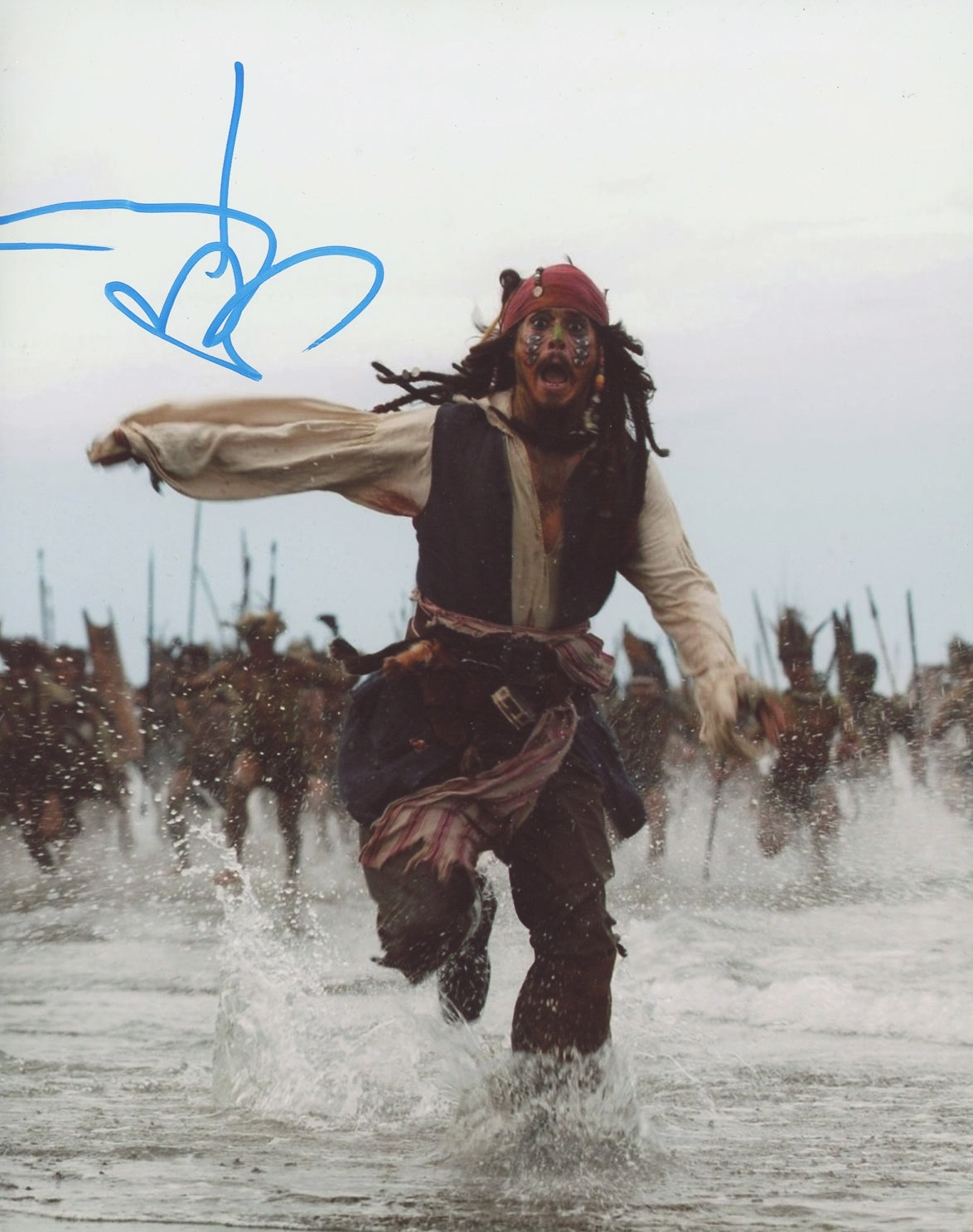 Johnny Depp Signed 8x10 Photo