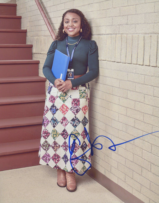 Quinta Brunson Signed 8x10 Photo