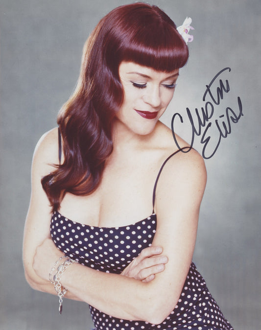 Christine Elise Signed 8x10 Photo