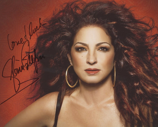 Gloria Estefan Signed 8x10 Photo