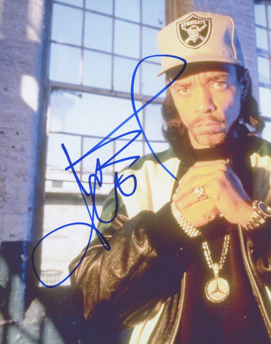 Ice T Signed 8x10 Photo