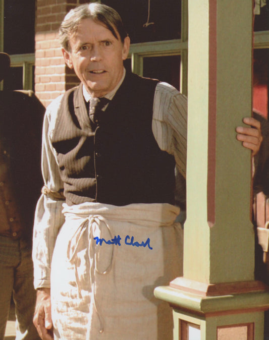 Matt Clark Signed 8x10 Photo