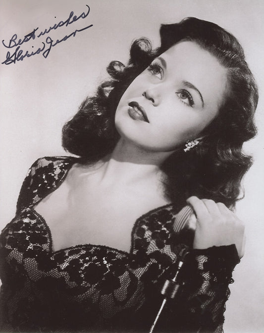 Gloria Jean Signed 8x10 Photo