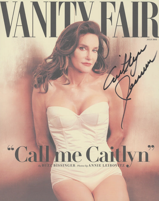 Caitlyn Jenner Signed 8x10 Photo