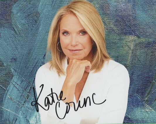Katie Couric Signed 8x10 Photo