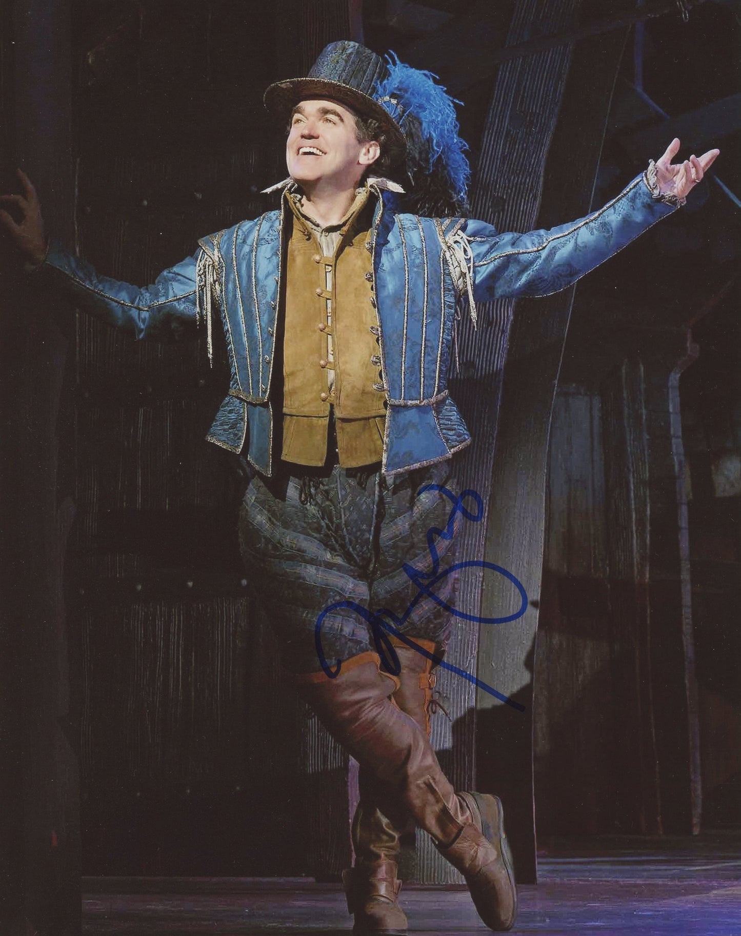 Brian D'Arcy James Signed 8x10 Photo