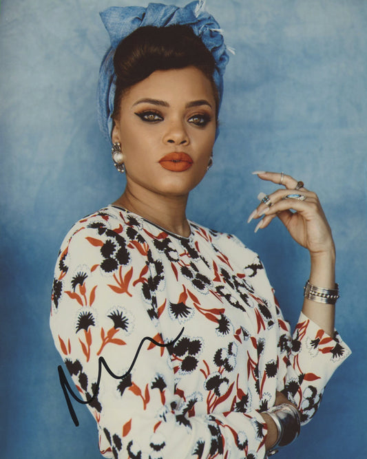 Andra Day Signed 8x10 Photo