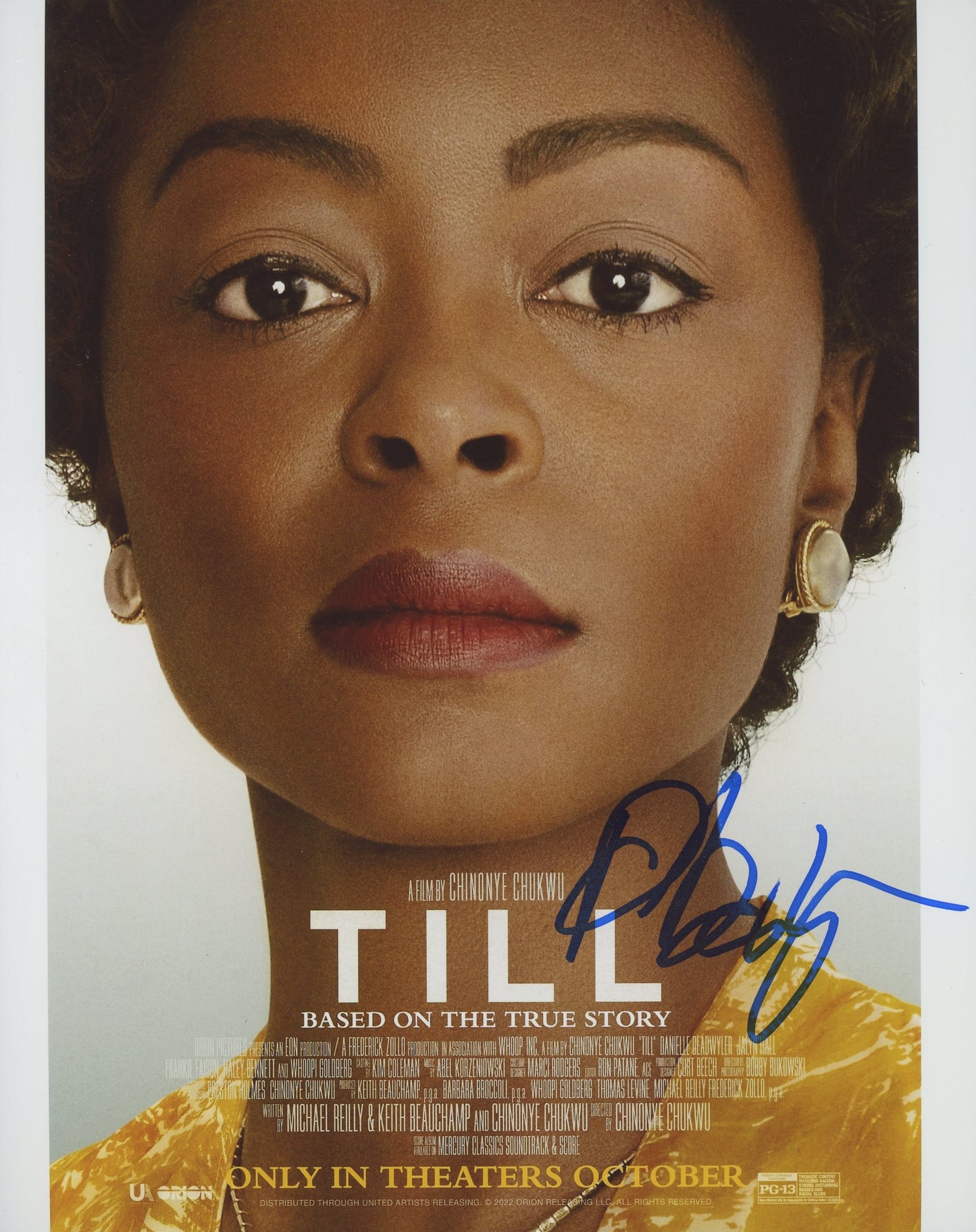 Danielle Deadwyler Signed 8x10 Photo