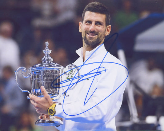 Novak Djokovic Signed 8x10 Photo