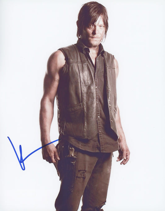 Norman Reedus Signed 8x10 Photo