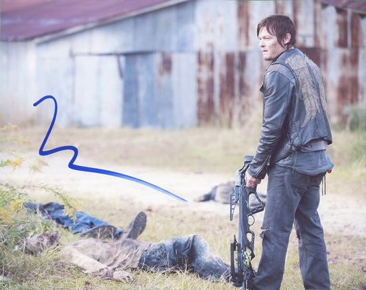 Norman Reedus Signed 8x10 Photo