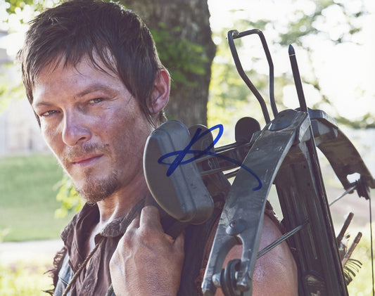 Norman Reedus Signed 8x10 Photo