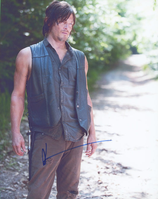 Norman Reedus Signed 8x10 Photo