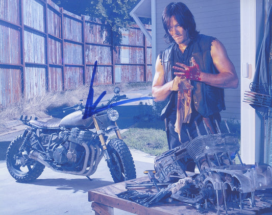 Norman Reedus Signed 8x10 Photo